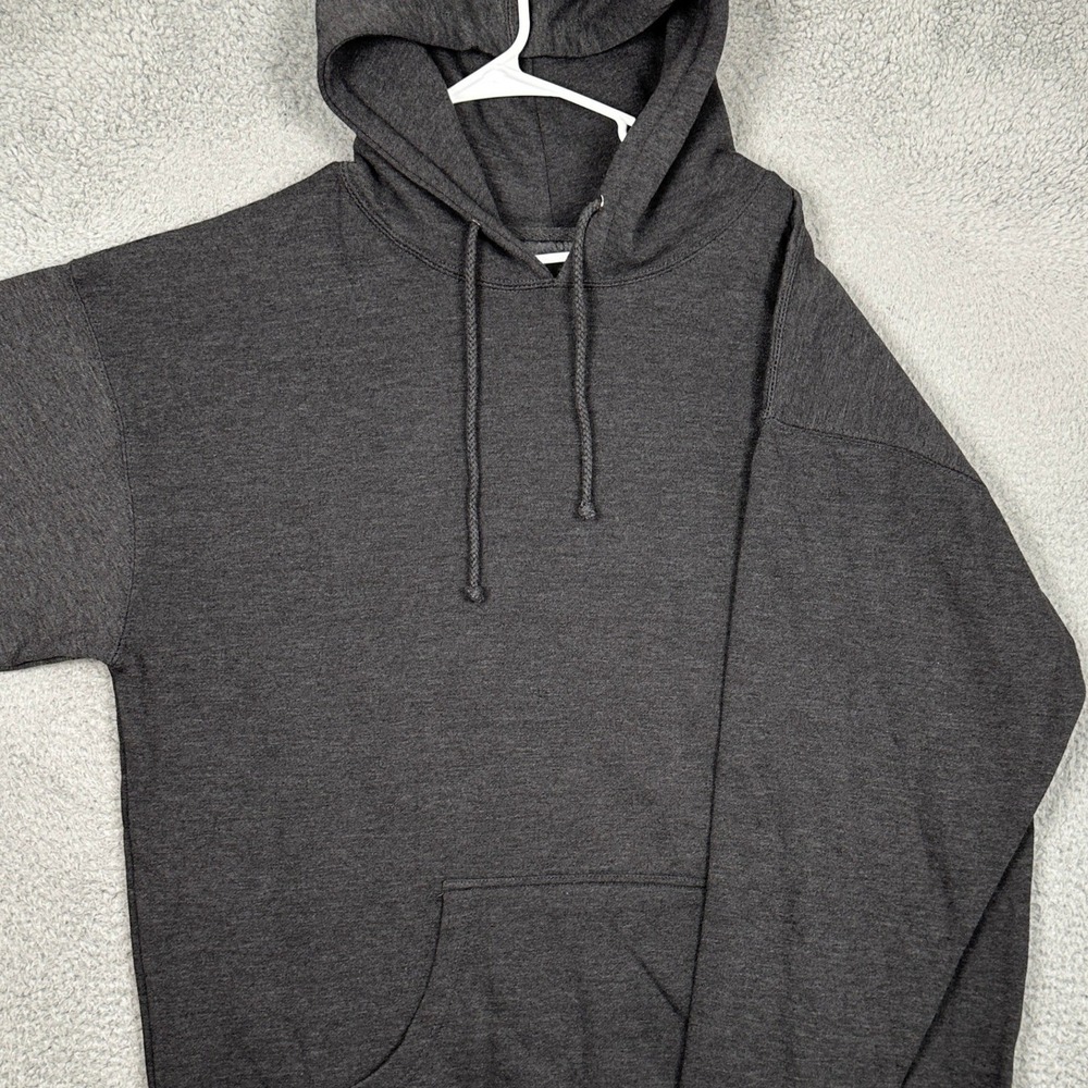 Rudis Hoodie Mens 3XL Charcoal Gray Heather Pullover Wrestling Sweatshirt Pcoket
